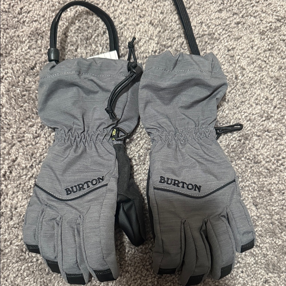Burton Charcoal Snow Gloves